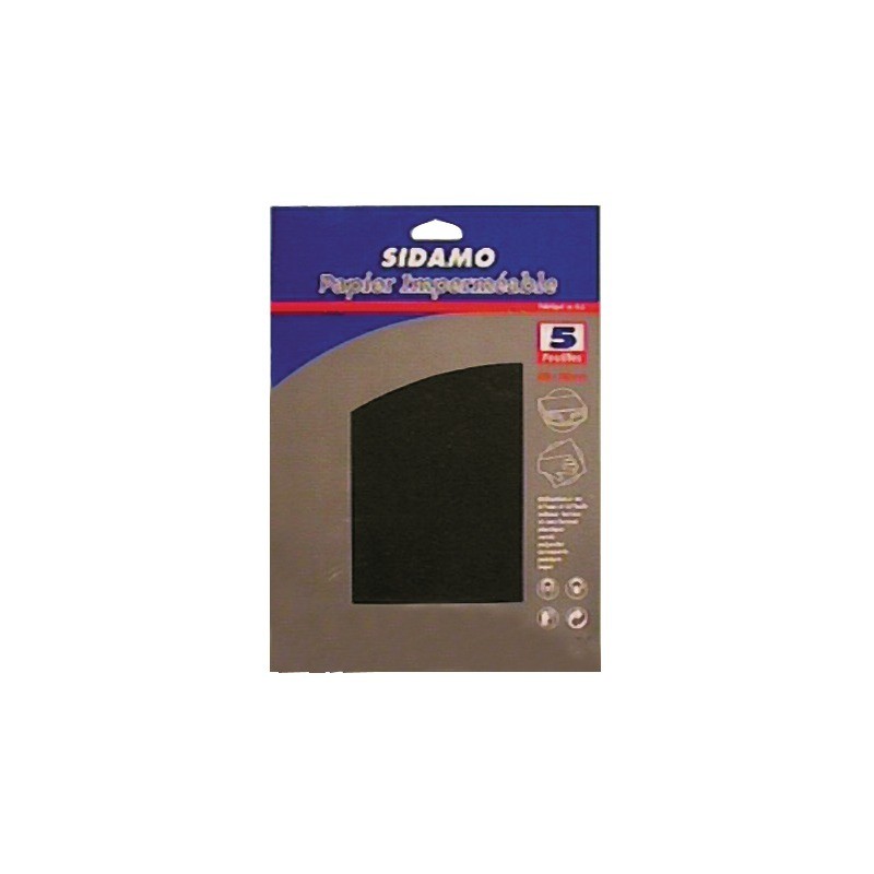 PAPIER IMPERMEABLE 230X280 GR320 BLISTER X5