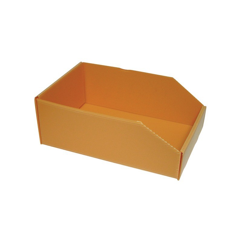 BOITE ORANGE PLASTIBOX 280X180X105/70