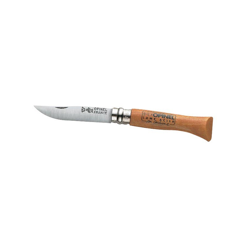 COUTEAU LAME ACIER CARBONE OPINEL