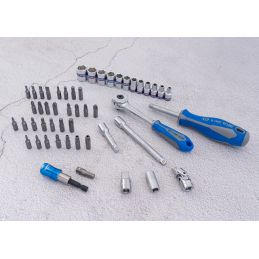 Coffret 1/451 pièces douilles et embouts