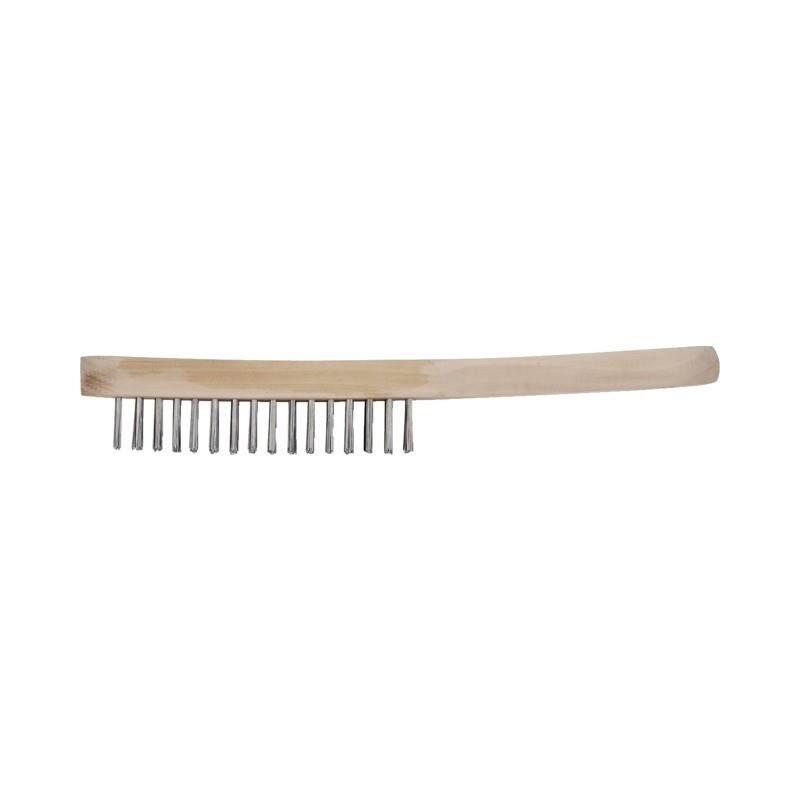 BROSSE METALLIQUE BRINS EN ACIER TREMPE 290MM