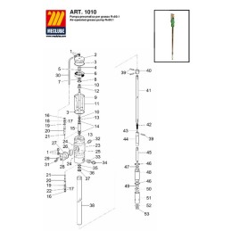 SURPRESSEUR MOBILE A GRAISSE POUR TONNELET 50-60KG