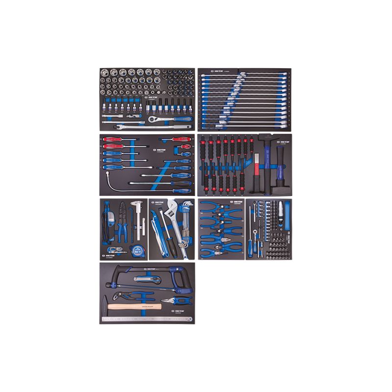 Composition 263 outils plateaux EVAWAVE