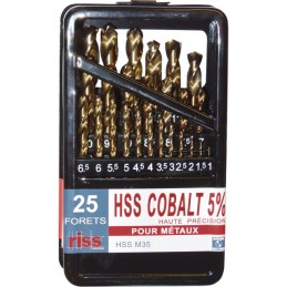 FORETS 1A13 HSS TECN`X COBALT 5% COFFRET 25P