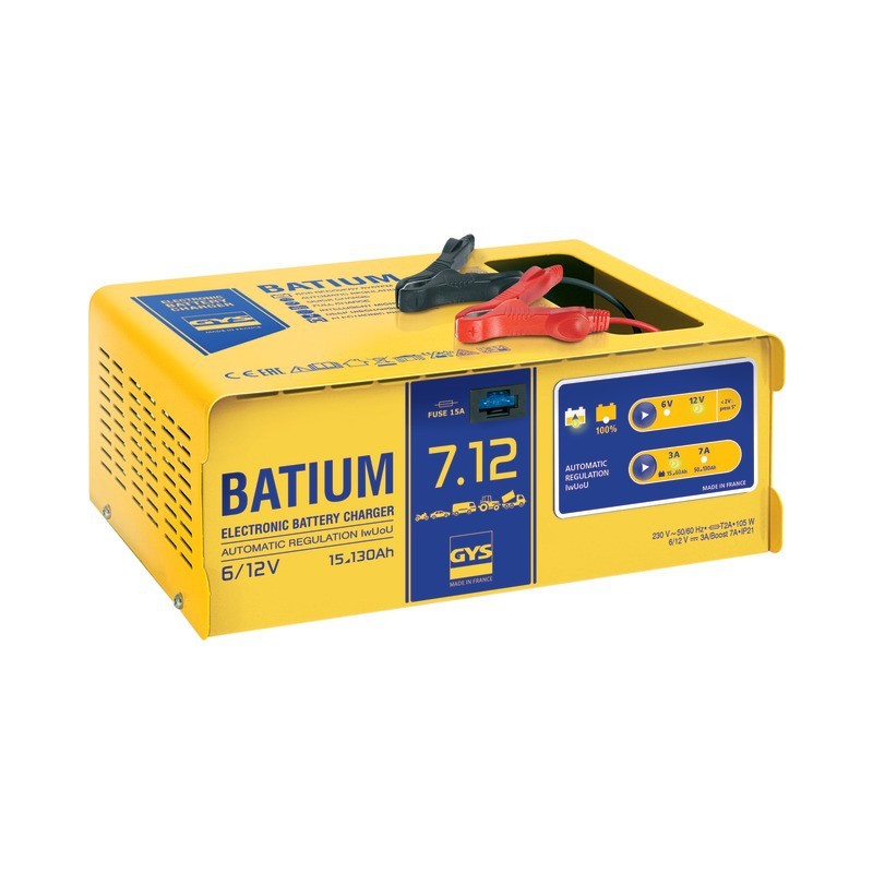 CHARGEUR DE BATTERIE BATIUM 7.12 GYS