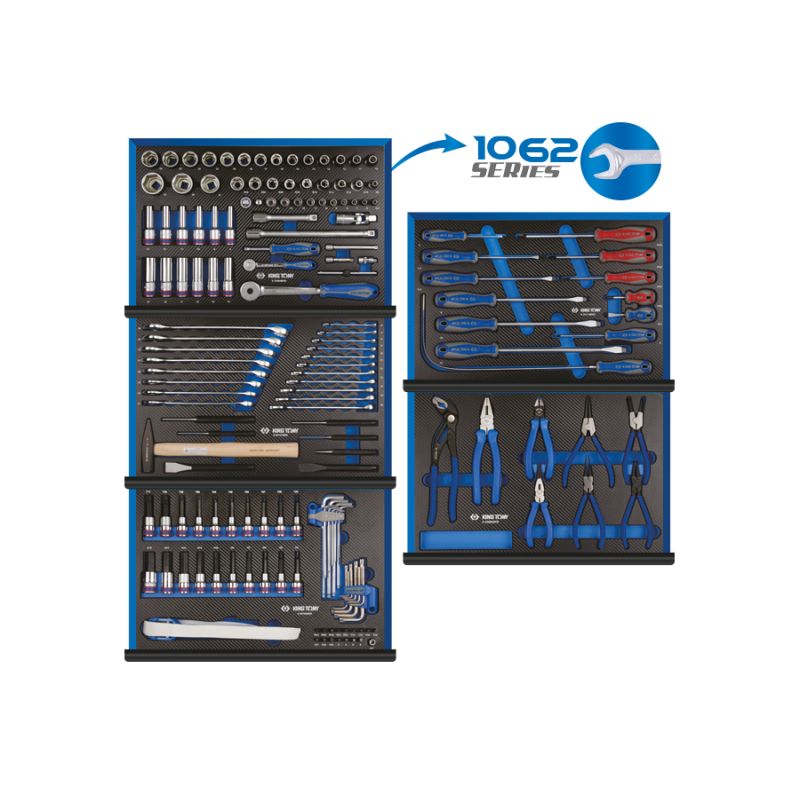 Composition 163 outils EVAWAVE pour servante modulable 874516BA