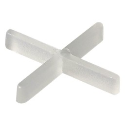 SACHET DE 250 CROISILLONS PLASTIQUES 1,5MM