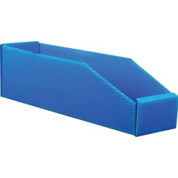 BOITE BLEUE  PLASTIBOX 380X90X105