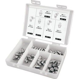 GRAISSEURS ASSORTIMENT COFFRET DE 44 PIECES TECHNI-POWER