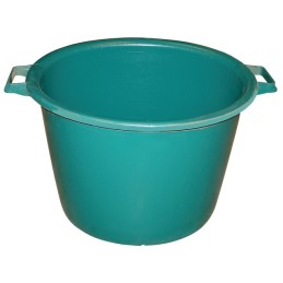 BASSINE RONDE 30 LITRES VERTE