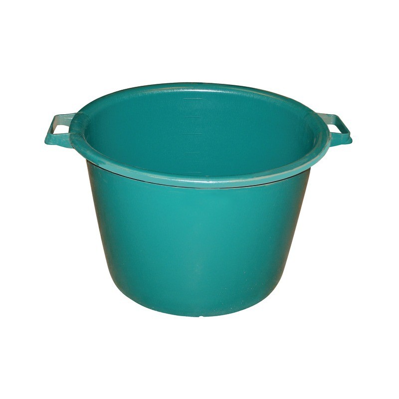 BASSINE RONDE 30 LITRES VERTE