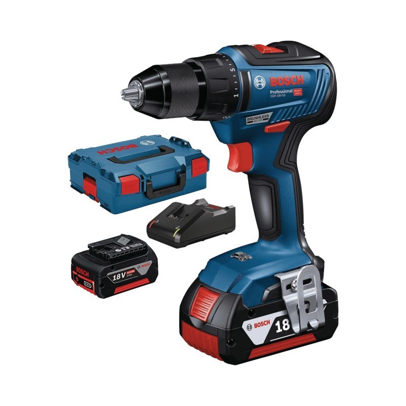 PERCEUSE VISSEUSE GSR 18V-55 - 2x3AH - BOSCH