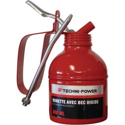 BURETTE ACIER 300ML AVEC BEC RIGIDE TECHNI-POWER