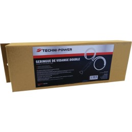 SERINGUE DE VIDANGE 500ML DOUBLE ACTION  TECHNI-POWER