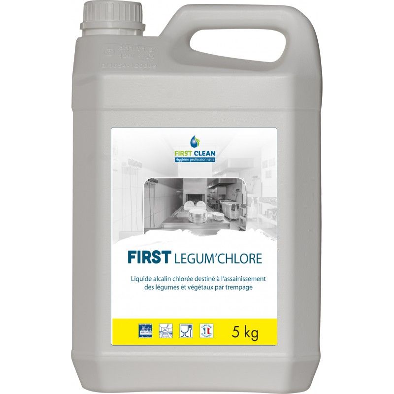 LEGUM'CHLORE Décontaminant de légumes - Bidon 5kg