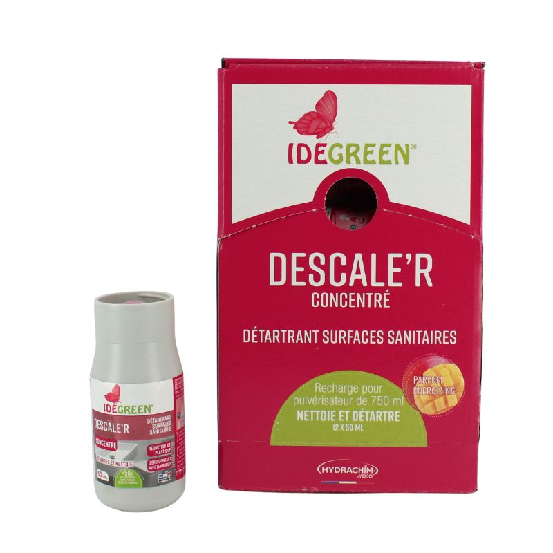 IDEGREEN DESCALE'R DETARTRANT SANITAIRE CONCENTRÉ 50ML