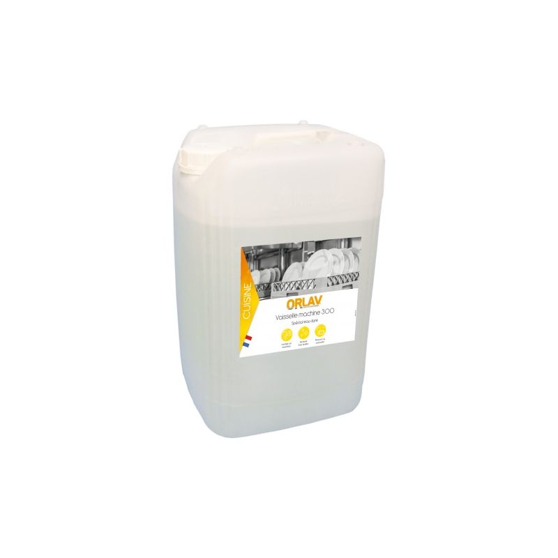 Lessive liquide pour lave-vaisselle Eaux dures ORLAV -401- Bidon 20L