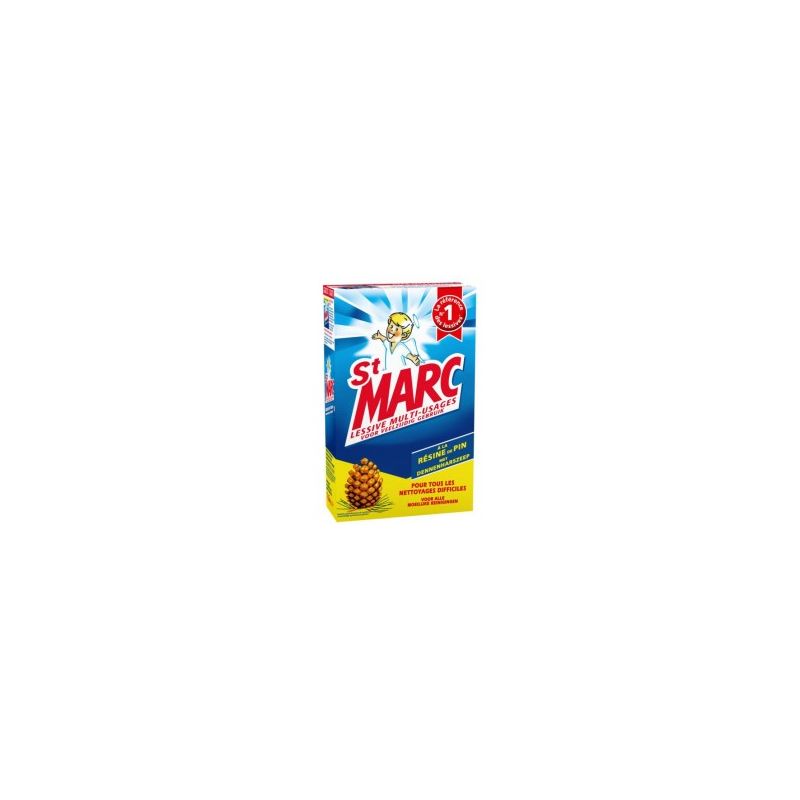 Lessive en poudre ST MARC pin - Boîte 1,6 kg