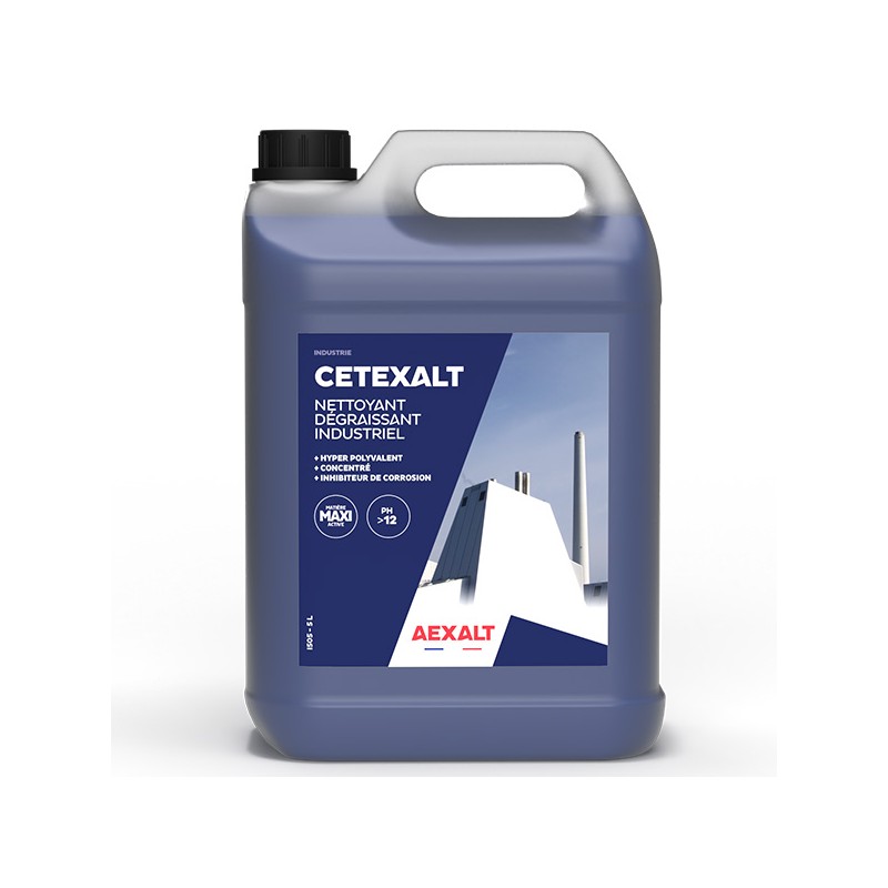 Cetexalt 5 litres Nettoyant dégraissant industriel polyvalent