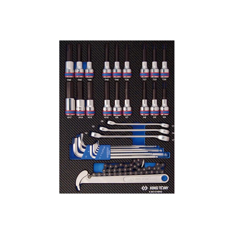 Module mousse + PP31 pièces Torx-Mâles-tuyauter