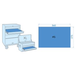 Module mousse + PP 19 pièces Tournevis- Doigt magnétique 