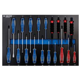 Module Mousse + PP 19pcs tournevis et outils de frappe