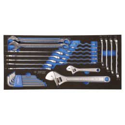 26 PC. COMBINATION WRENCH SET FOR TROLLEY (EVA FOAM)