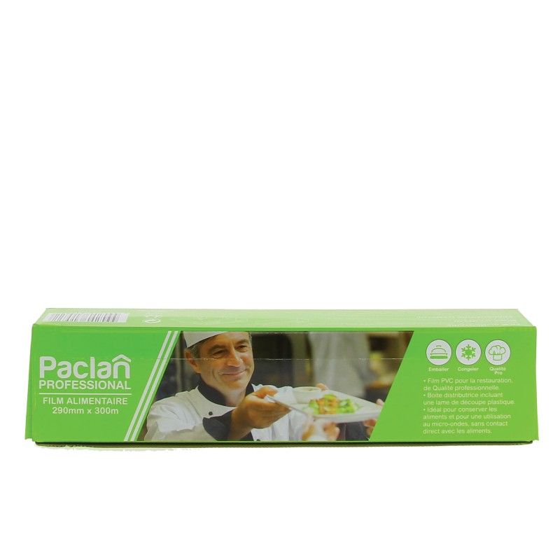 Film alimentaire PVC 29cm x 300m - Ct. de 6 boîtes dist