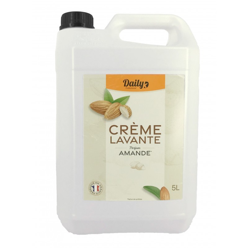 Crème lavante mains DAILYK - Parfum amande - Bidon 5L