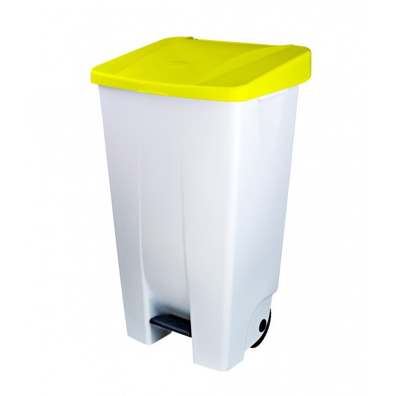 Poubelle container de cuisine 95L corps blanc