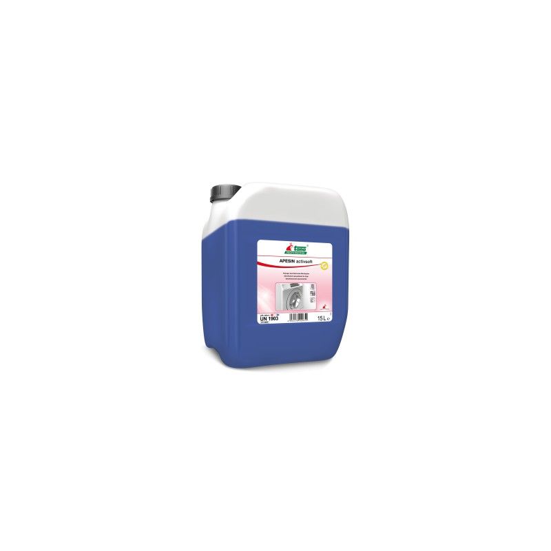 APESIN ACTIVSOFT Additif de rinçage/désinfectant/assouplissant - 15L