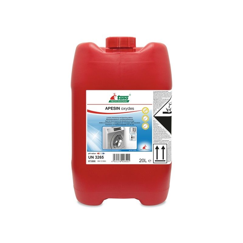 APESIN OXYDES Additif de blanchiment/désinfection de linge- Bidon 20L