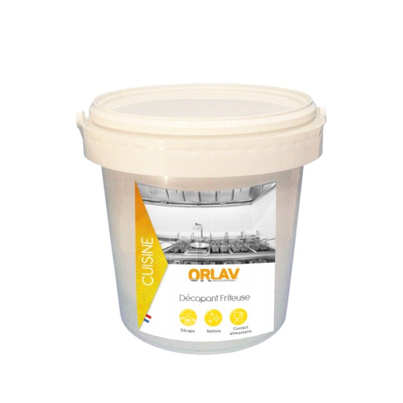 ORLAV - 128 - NETTOYANT FRITEUSE POUDRE - 10KG