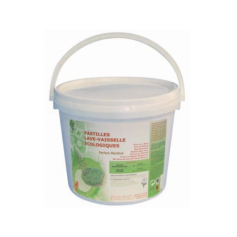 IDEGREEN - 0125 - Pastilles lave-vaisselle Ecolabelseau de 125