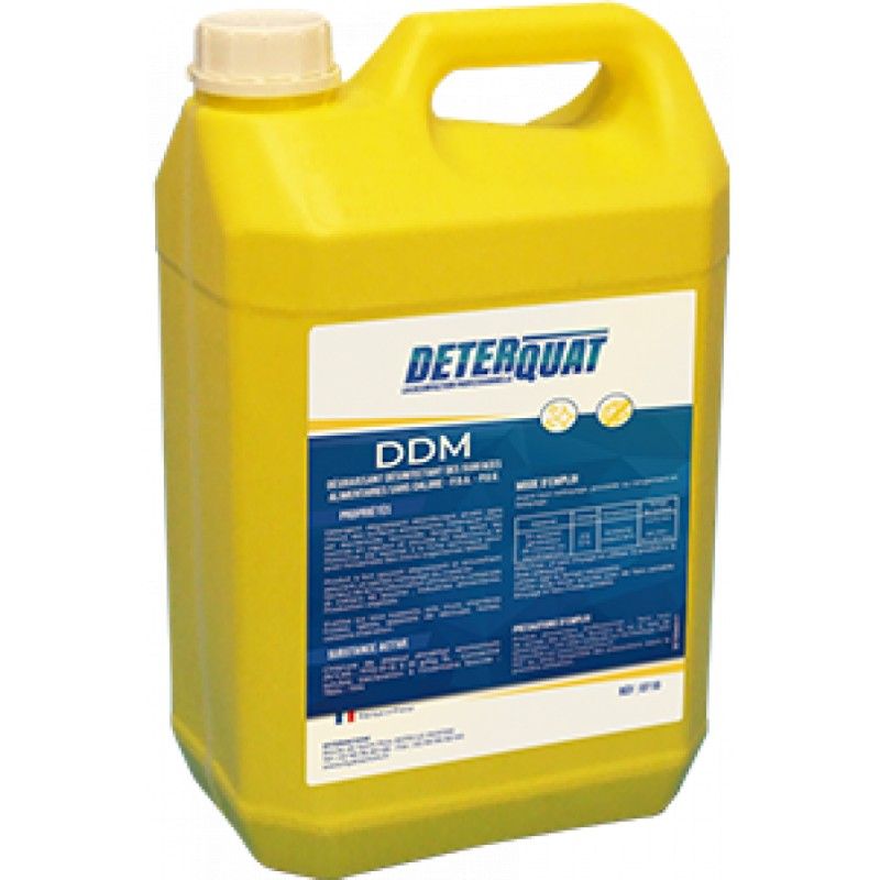 DETERQUAT DDM Super dégraissant désinfectant- Bidon 5L