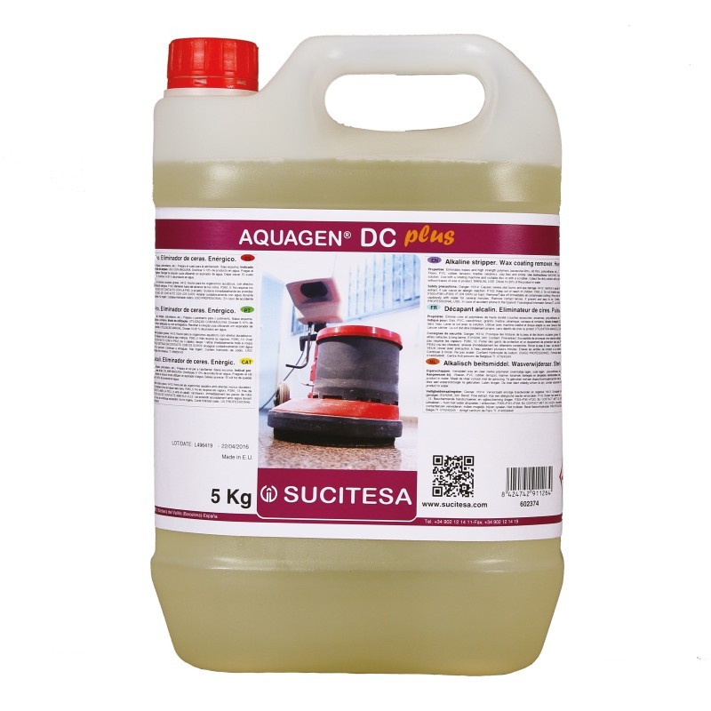 Super décapant renforcé AQUAGEN DC PLUS sols modernes - Bidon 5kg