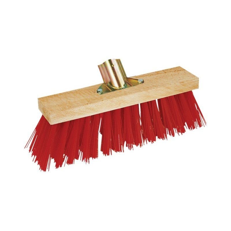 BALAI PVC ROUGE MAT          32CM SANS MANCHE