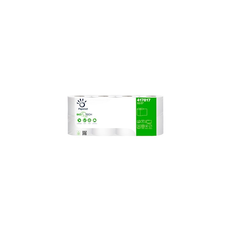 PH 250 feuilles 3 plis g/c pure ouate ecolabel BIOTECH - Colis 56 rlx