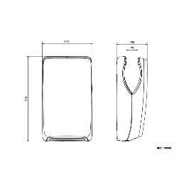 Sèche-mains JET TIFON ABS