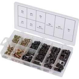 ASSORTIMENT DE VIS ET D'ÉCROUS GAGE COFFRET DE 170 PIECES KS