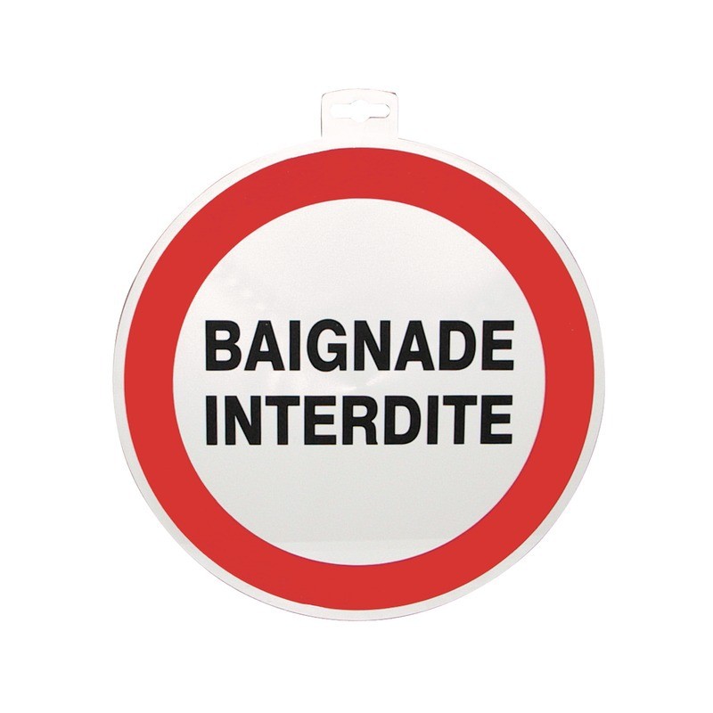 SIGNALETIQUE BAIGNADE INTERDITE