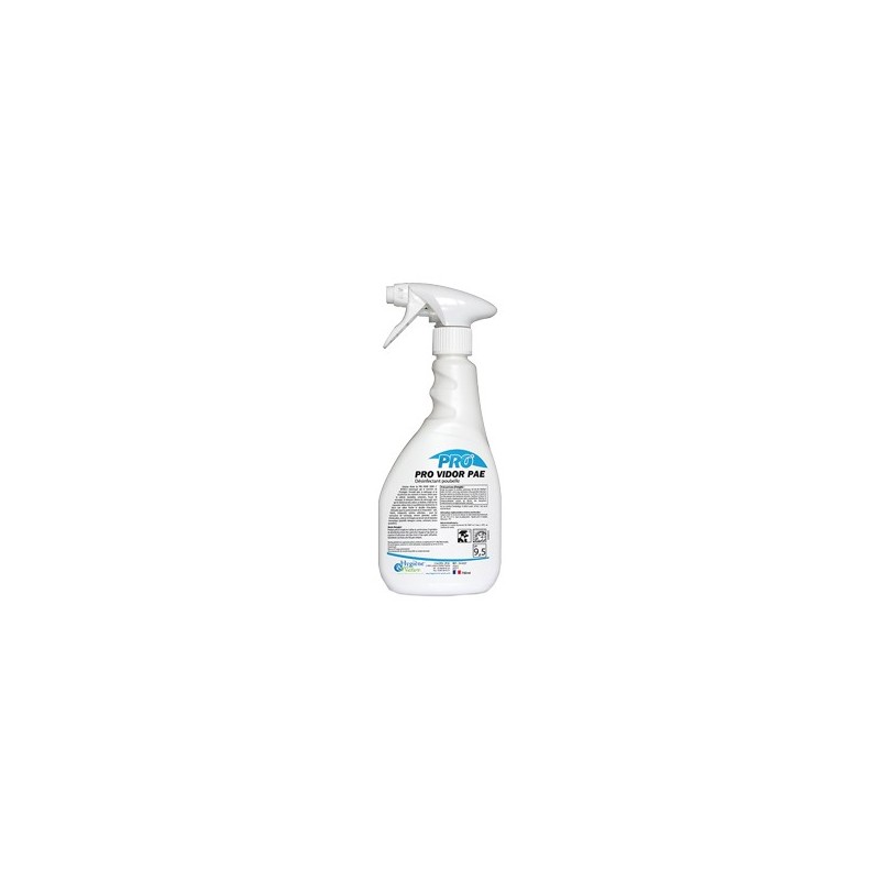 Désinfectant Bactericide Viricude PRO VIDOR PAE - Spray 750ml