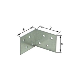 EQUERRE 40X40X40X2mm   GALVANISATION SENZIMER