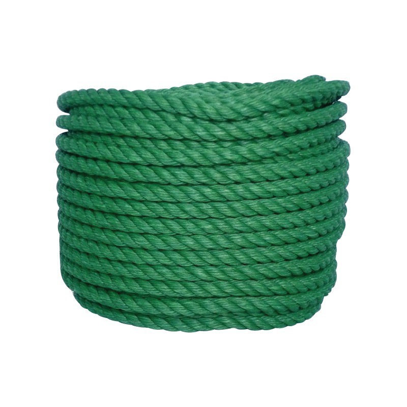 CORDE POLYPROPYLENE VERTE 16 MM CAROTTE DE 10 METRES