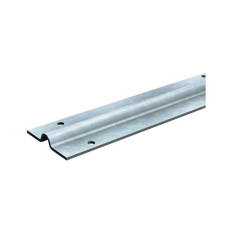 RAIL A VISSER AU SOL LG 3M Ø 20 MM LARGEUR 80 MM