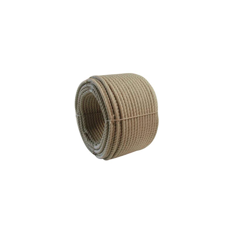 CORDE POLYPROPYLENE BEIGE 18 MM ROULEAU DE 25 METRES