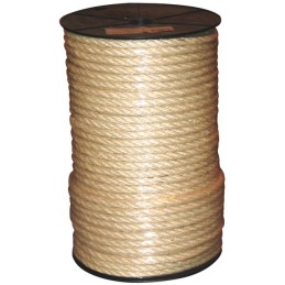 CORDAGE SISAL D10MM RESISTANCE 622KG BOBINE 100M