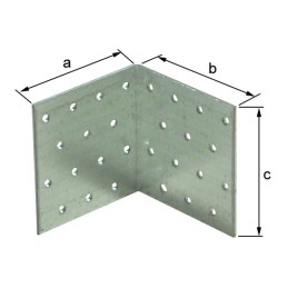 EQUERRE 80X80X80X2,5mm GALVANISATION SENZIMER