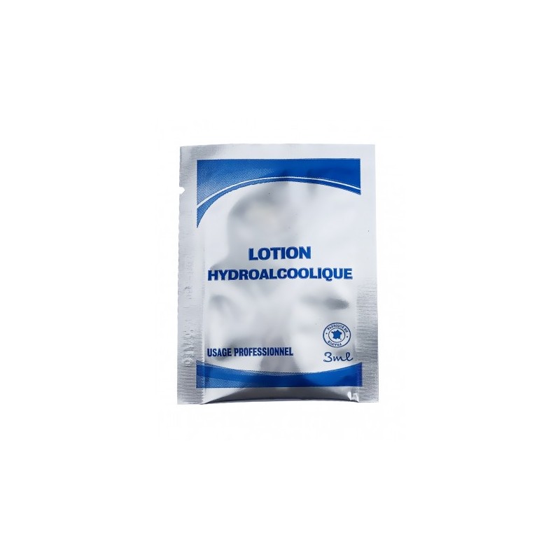 FDV-Lotion hydroalcoolique en dosettes 3 ml - Carton de 500 doses