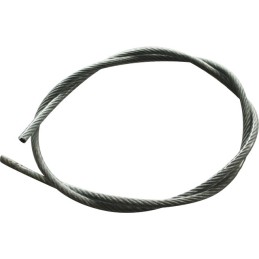 CABLE ACIER GALVA 7X19 D4-6 ENROBAGE PVC